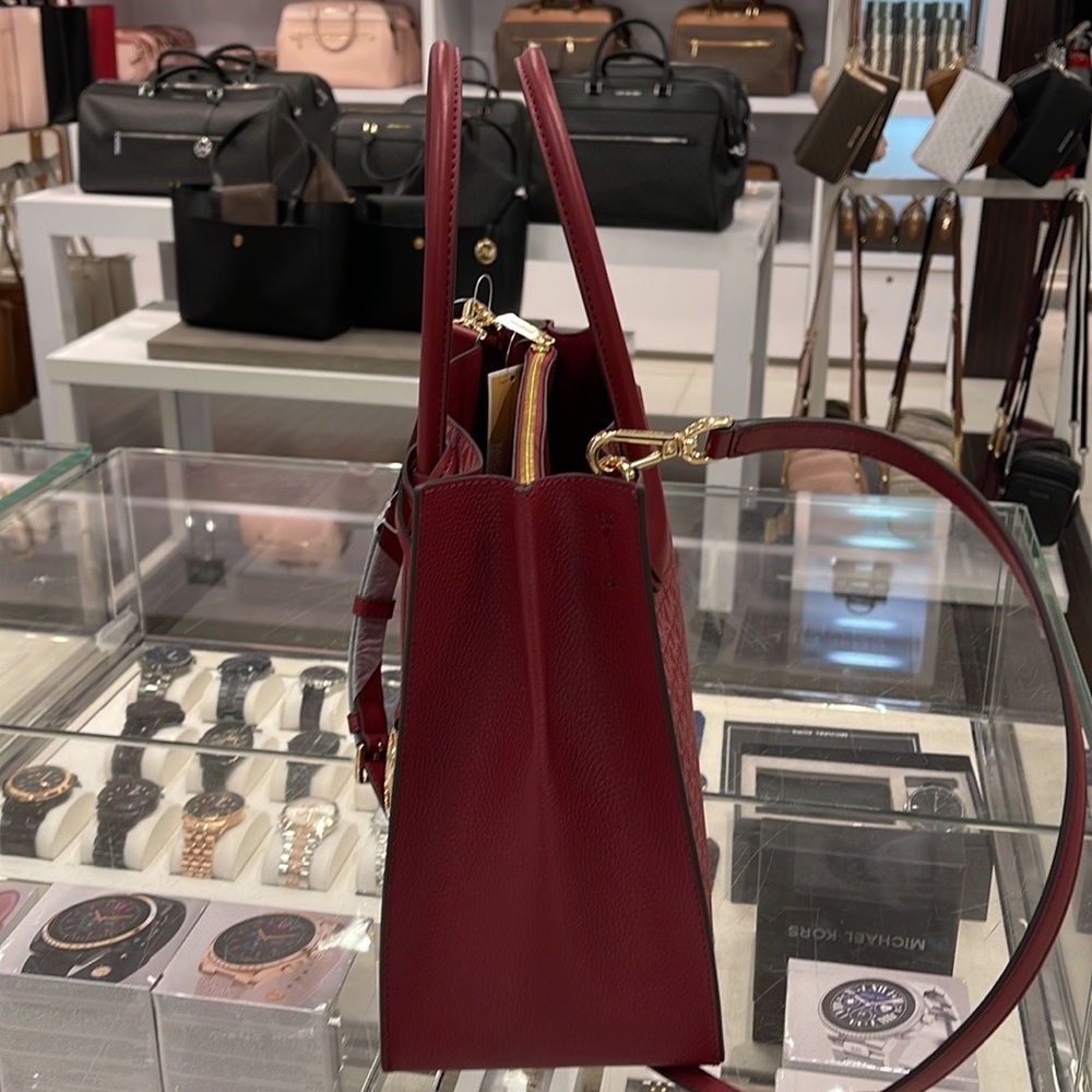 MICHAEL KORS MERCER LARGE SATCHEL 
MULBERRY MULTI - Picture 6 of 16